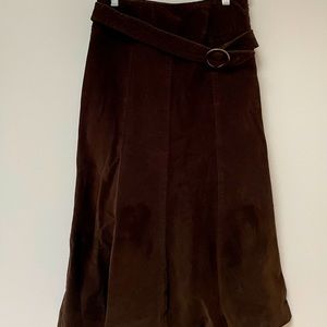 Talbots corduroy skirt